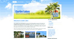 Desktop Screenshot of caribelakeshoa.com